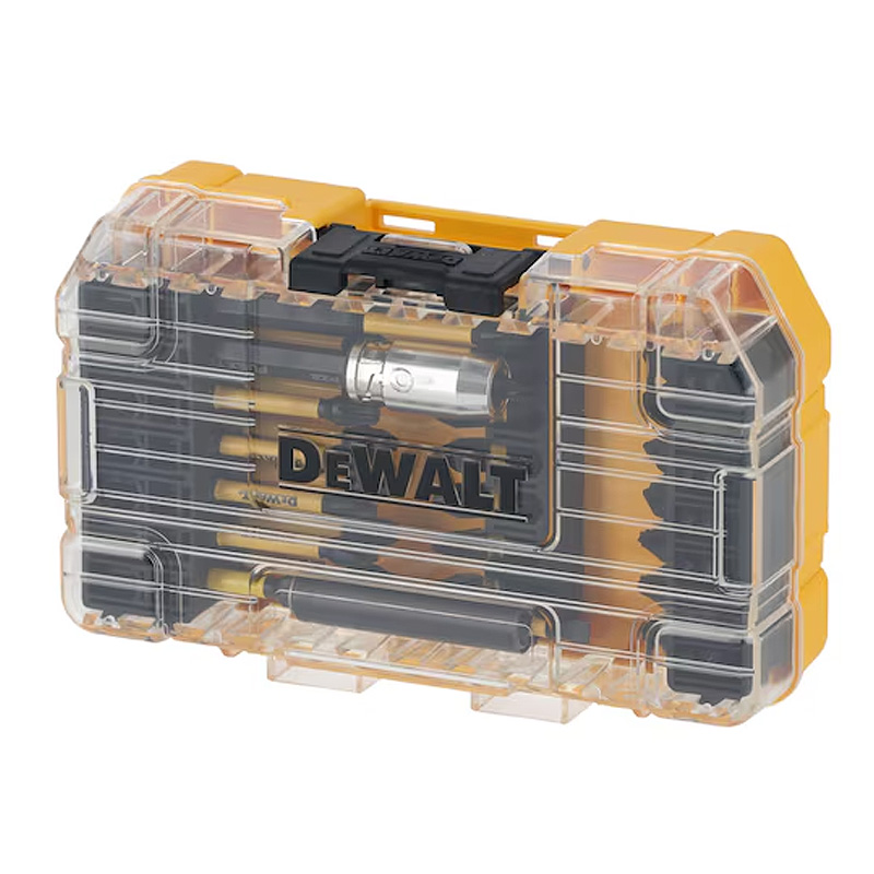 Set 37 accesorii insurubare de impact, cu suport magnetic si dispozitiv magnetic de fixat suruburi, tip Dewalt DT70731T-QZ FLEXTORQ