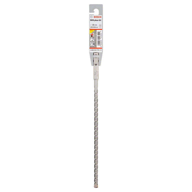 Burghiu SDS-Plus-5X, 8x200x260 mm, BOSCH