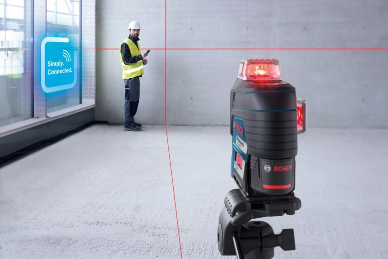 Nivela laser cu linii Bosch, tip GLL 3-80C