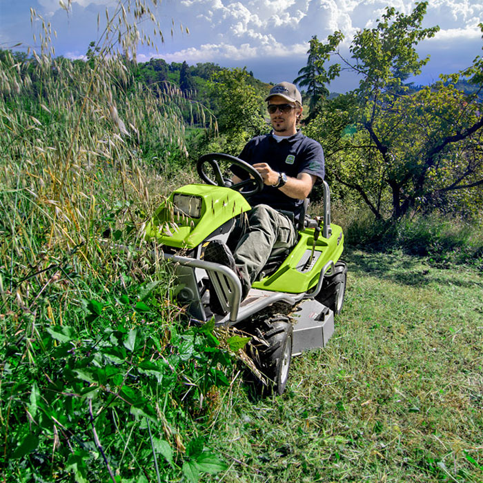 Tractoras de tuns si tocat gazon tip GRILLO CLIMBER 7.18