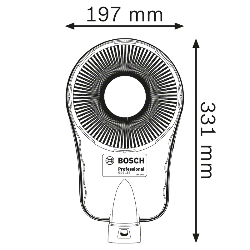 Sistem de aspiratie praf SDS-Max, tip GDE 162