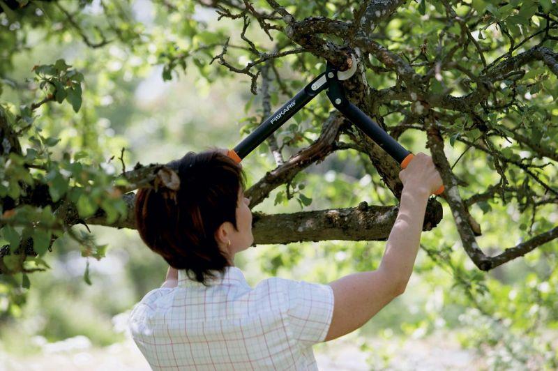 Foarfeca mica (S) cu mecanism de forta, contracutit drept, Fiskars tip PowerGear™ L70, 460mm