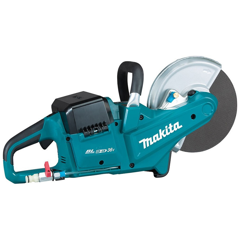 Debitator Makita cu acumulatori 18V, 5Ah, disc 230mm, tip DCE090T2X1a