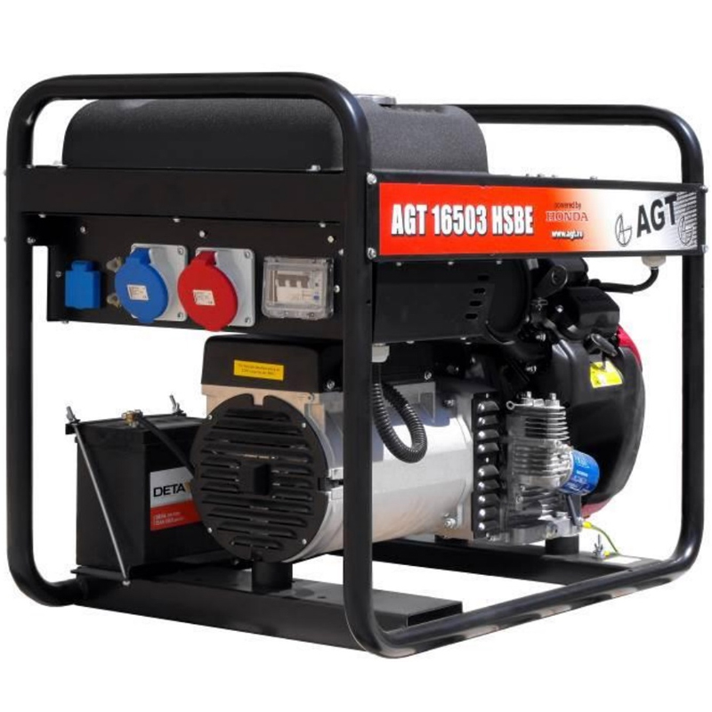 Generator trifazat benzina tip AGT 16503 HSBE R16