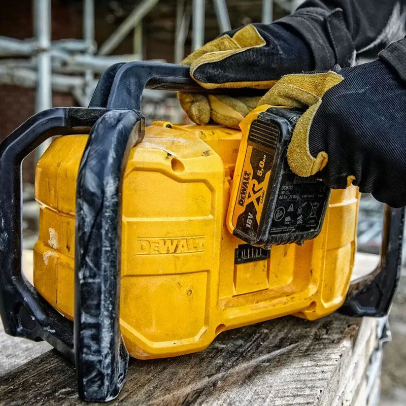 Radio santier 10.8-54V Li-Ion XR Flexvolt, SOLO, DeWalt DCR027-QW