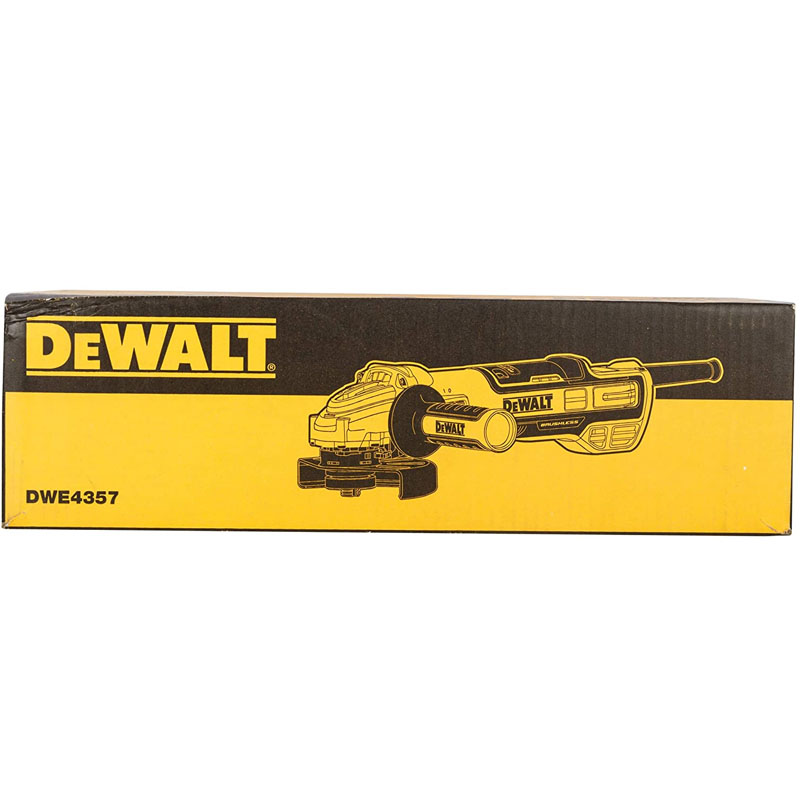 Polizor unghiular DeWALT, 125mm, 1700W, 10500rpm, tip DWE4357-QS