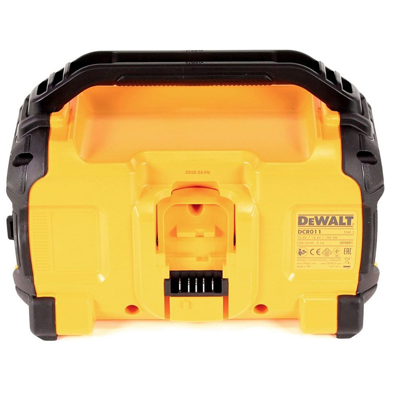 Boxa santier 10.8, 14.4, 18.0V Li-Ion, DeWalt DCR011-XJ