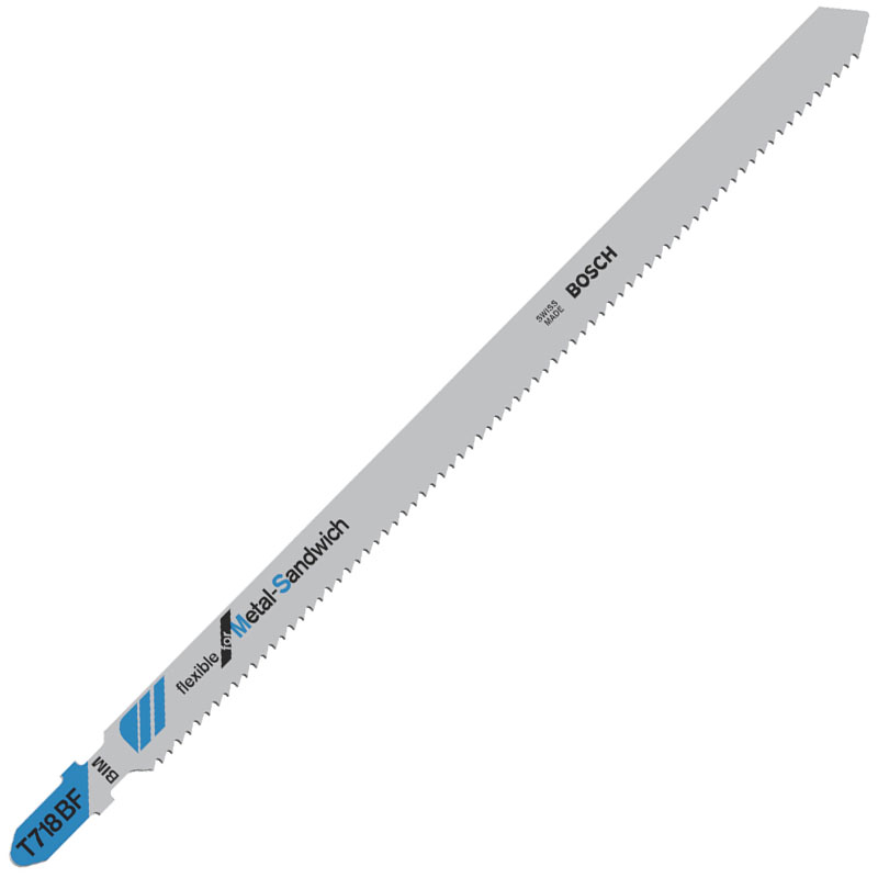 Panza pentru fierastraie verticale, pentru Metal (panouri tip Sandwich), T718BF, 3 buc