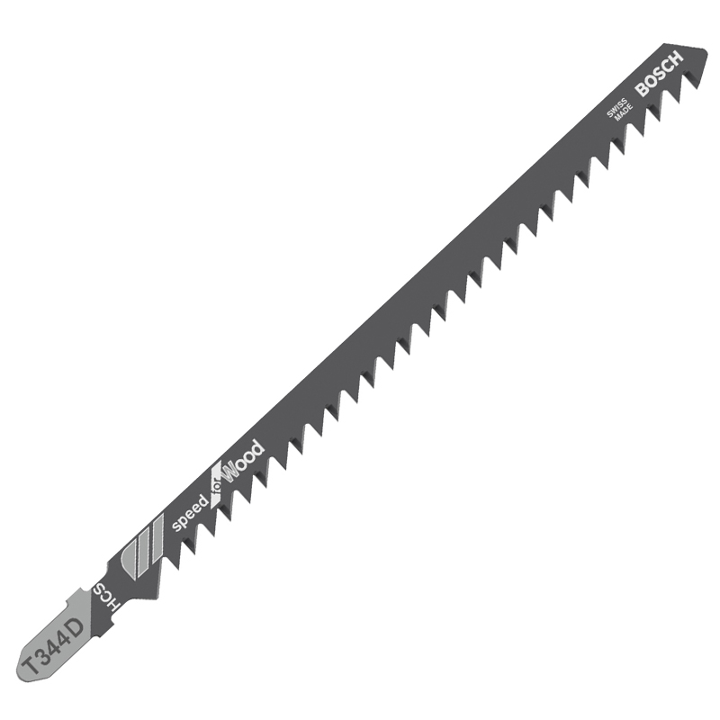 Panza fierastraie verticale BOSCH T344D - 152 mm, pentru lemn, set 3 buc.