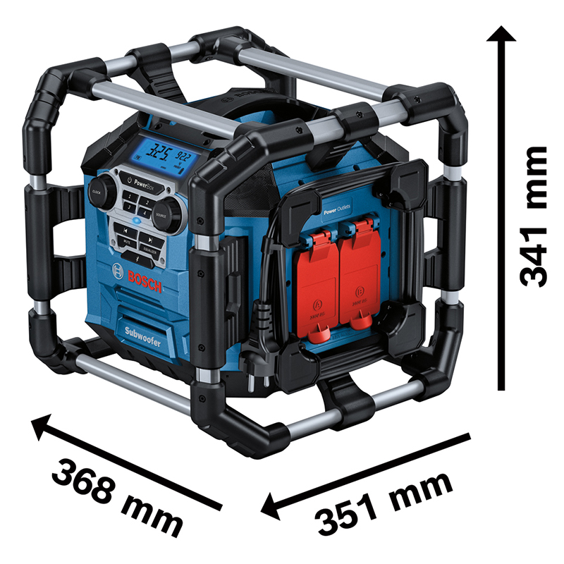 Radio santier 18V Li-Ion, SOLO, tip GPB 18V-5 C