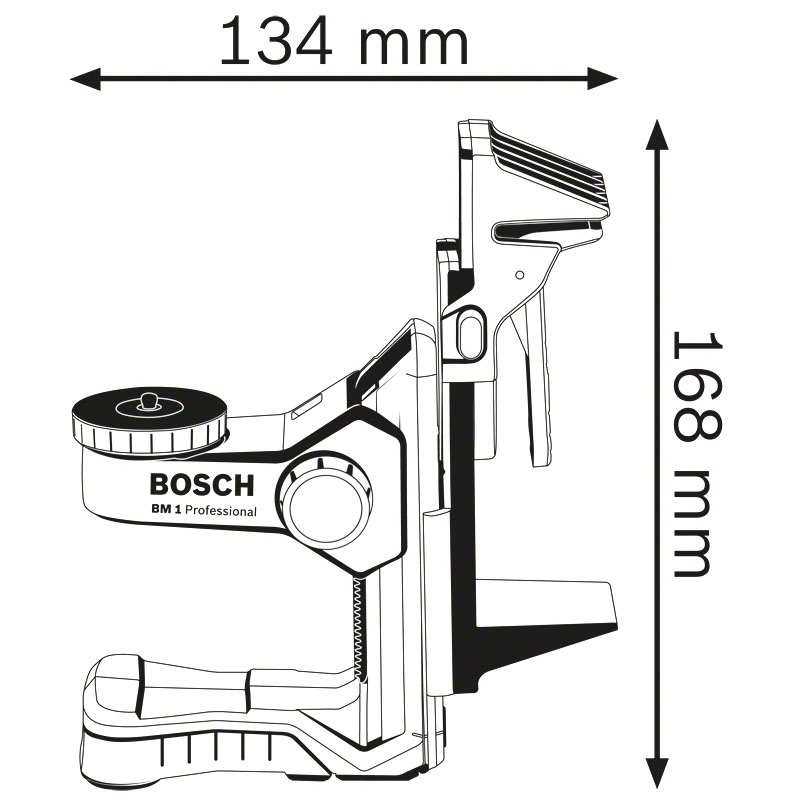 Suport universal pentru nivbele laser, BM1 + Clamp Kit