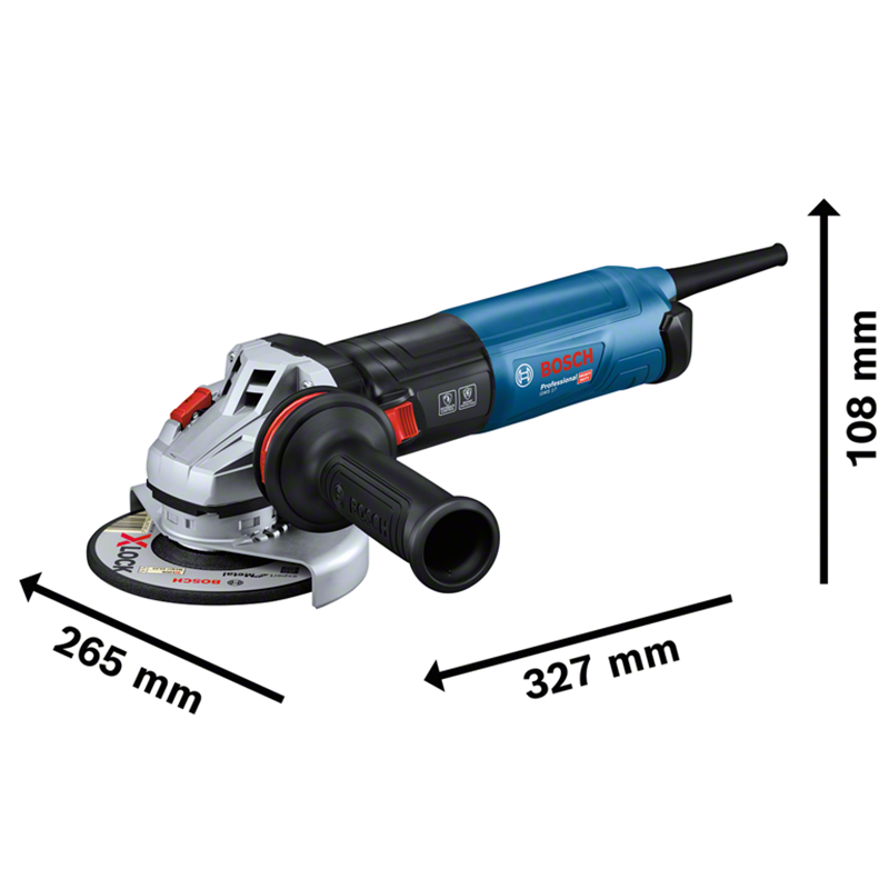 Polizor unghiular 125mm, 1700W tip GWS 17-125 S