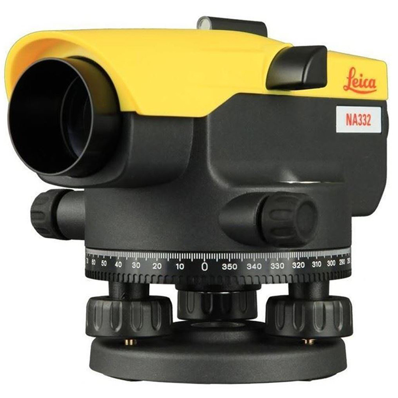Nivela optica Leica, tip NA332 cu trepied GST 103 si mira CLR 102