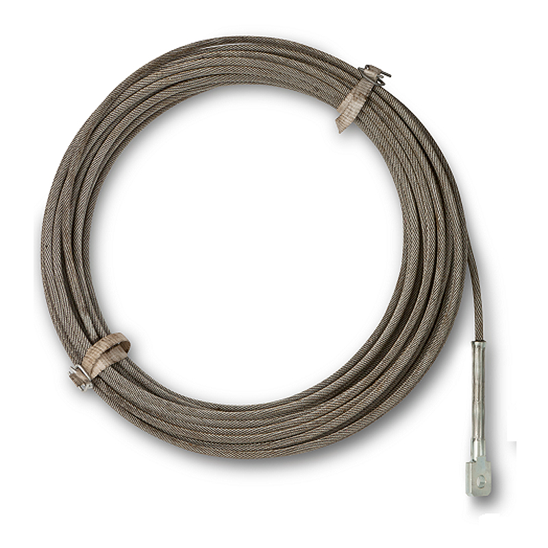 Cablu de tensionare din oțel, Ø5mm, lungime 25m