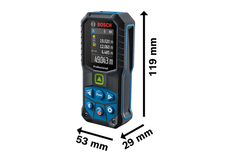 Telemetru laser GLM 50-27 CG, fascicul verde