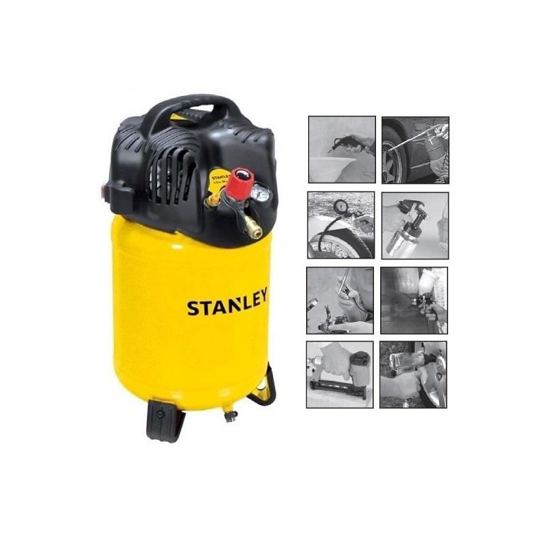 Compresor vertical 24 l, Stanley, tip D 200/10/24V