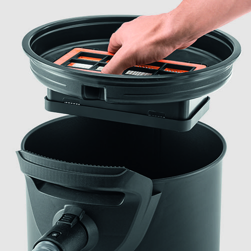 Aspirator uscat si pentru cenusa Karcher, tip AD2