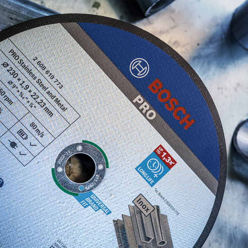 Disc taiere inox si metal BOSCH PRO 230x1.9 mm