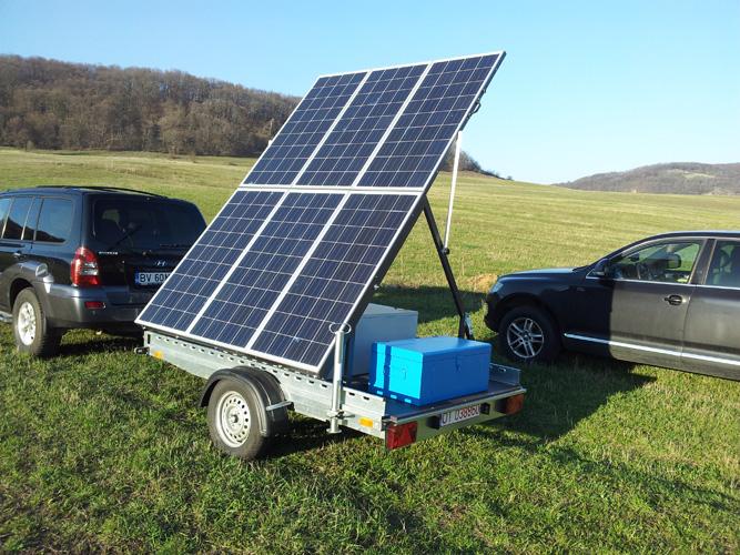 Generator Solar Mobil TEHNIK model GSM 900-12000
