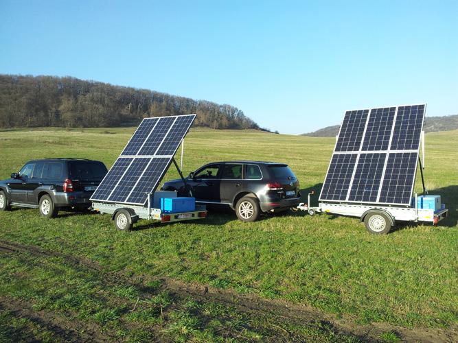 Generator Solar Mobil TEHNIK model GSM 900-12000