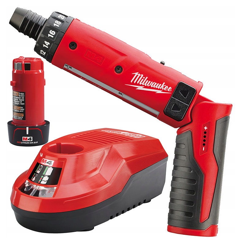 Surubelnita cu acumulatori 4V 2.0Ah, Milwaukee M4 D-202B