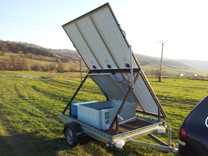 Generator Solar Mobil TEHNIK model GSM 900-12000