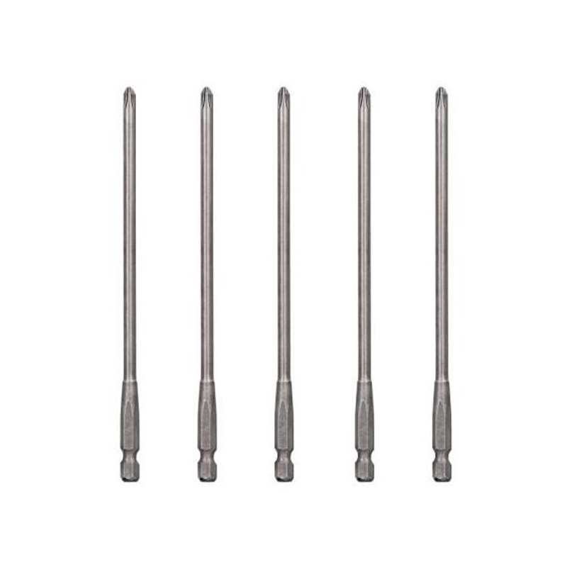 Set 5 biti PH2, L=153.4 mm Dewalt DT20425-QZ, pentru masinile de insurubat in gips-carton DCF620, DCF62022