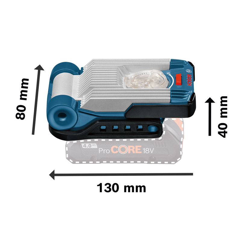 Lampa/lanterna cu acumulatori, SOLO, tip GLI 14.4V/18V