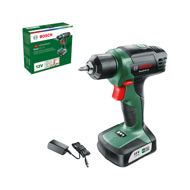 Masina de gaurit/insurubat cu acumulator 12V, 1.5 Ah, tip Easy Drill 12