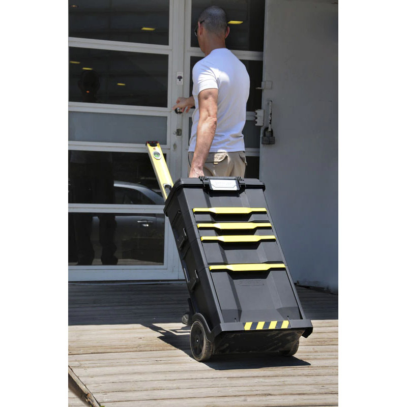 Cutie pentru scule pe role STANLEY, supraetajata, 49x87x35 cm