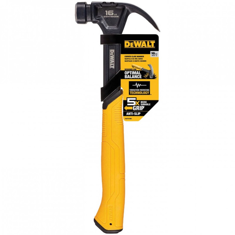 Ciocan dulgher cu gheara curbata 450 g, DeWALT tip DWHT51002-0