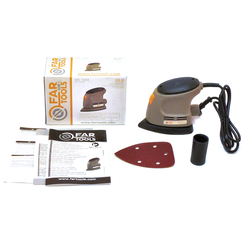 Slefuitor cu vibratii delta, FarTools MS105E, talpa 140x140x80mm