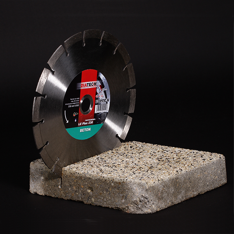 Disc diamantat segmentat LE-PLUS pentru beton, 115x22.2 mm