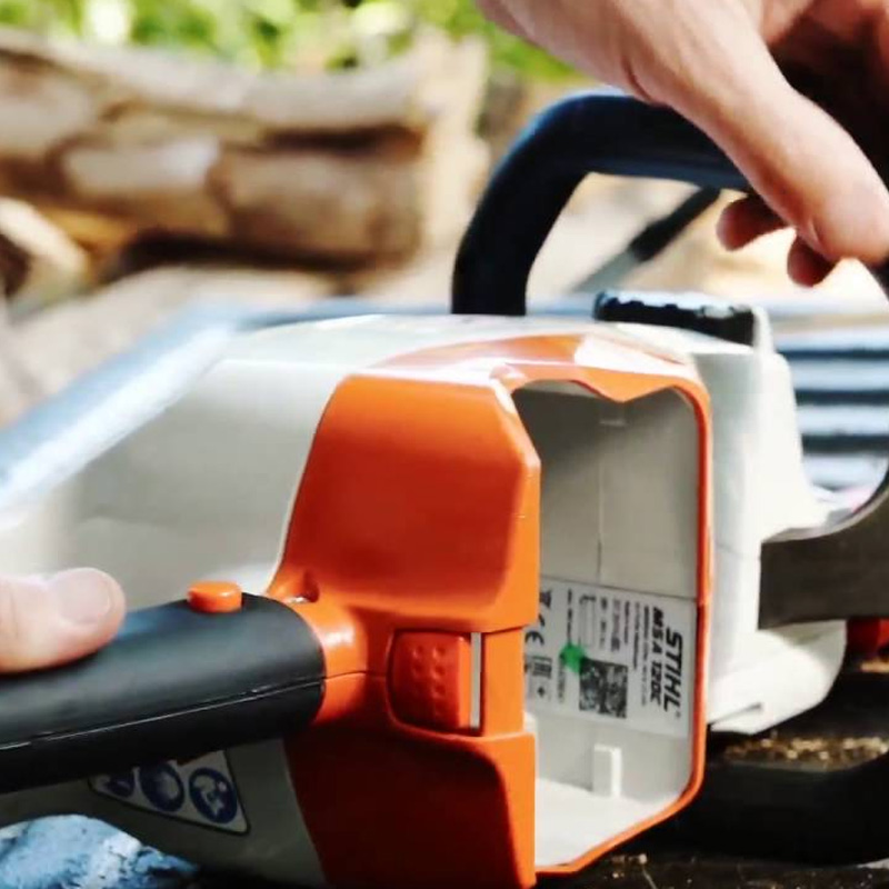 Electroferastrau cu lant Stihl, cu acumulatori 36V, 30cm, 1.1mm, 1/4