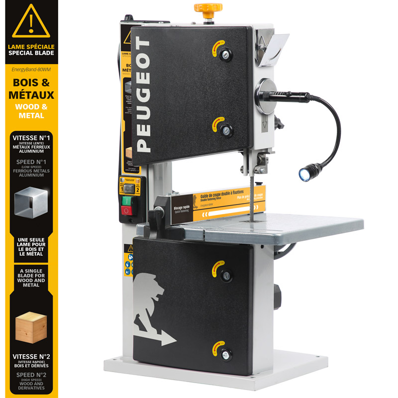 Fierastrau cu banda pentru lemn si metal, 710W, tip ENERGYBAND 80WM
