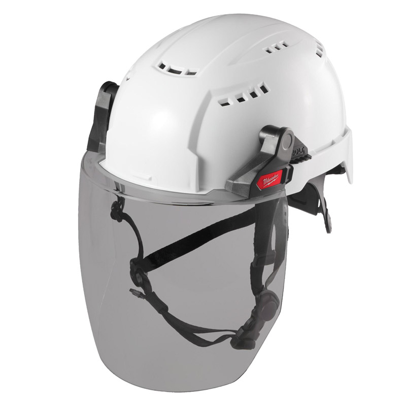 Viziera completa (scut facial) compacta pentru casca protectie tip BOLT200, transparent