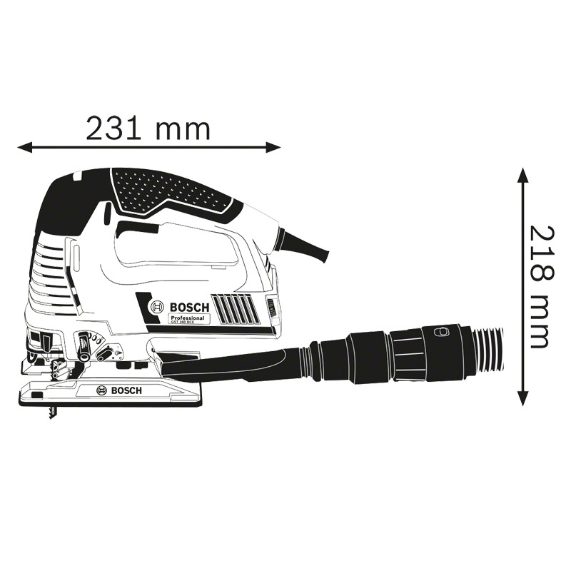 Ferastrau vertical tip GST 160 BCE