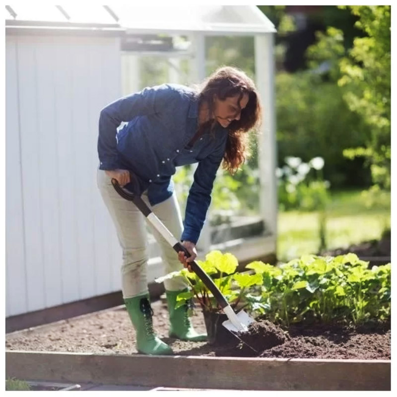 Cazma cu varf rotunjit, pentru plantat, tip GardenLight™, Fiskars