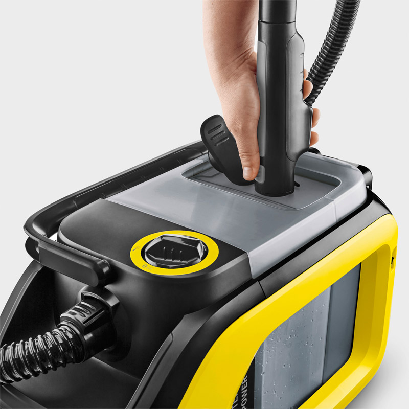 Aspirator cu spalare Karcher, 18V, tip SE3-18 Compact SOLO (fara acumulatori si incarcator)