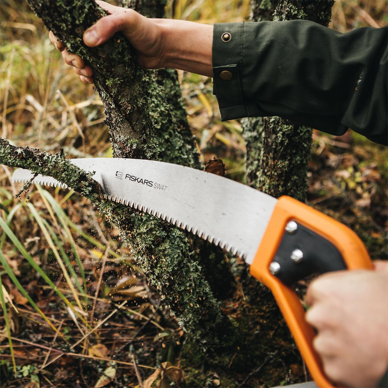 Ferastrau cu lama fixa de gradina, tip SW-47, lama 470 mm, Fiskars