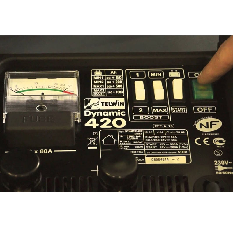 Redresor / Robot pornire auto 230V 12V-24V TELWIN, DYNAMIC 420 START
