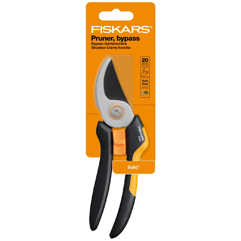 Foarfeca pentru gradina pas cu pas, tip Solid™ P321 (M), Fiskars