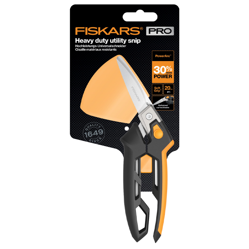 Foarfeca utilitara, tip PowerArc™, 200mm, Fiskars