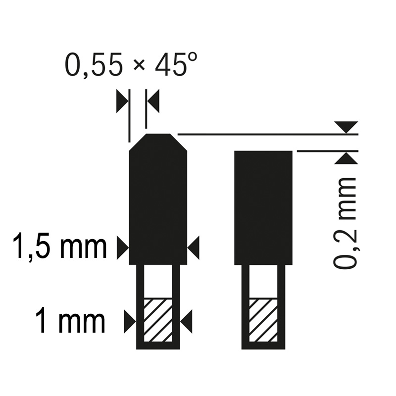 Disc placat pentru circular, 85 x 13 mm, 30 dinti, Multimaterial, pentru circularul cu acumulatori