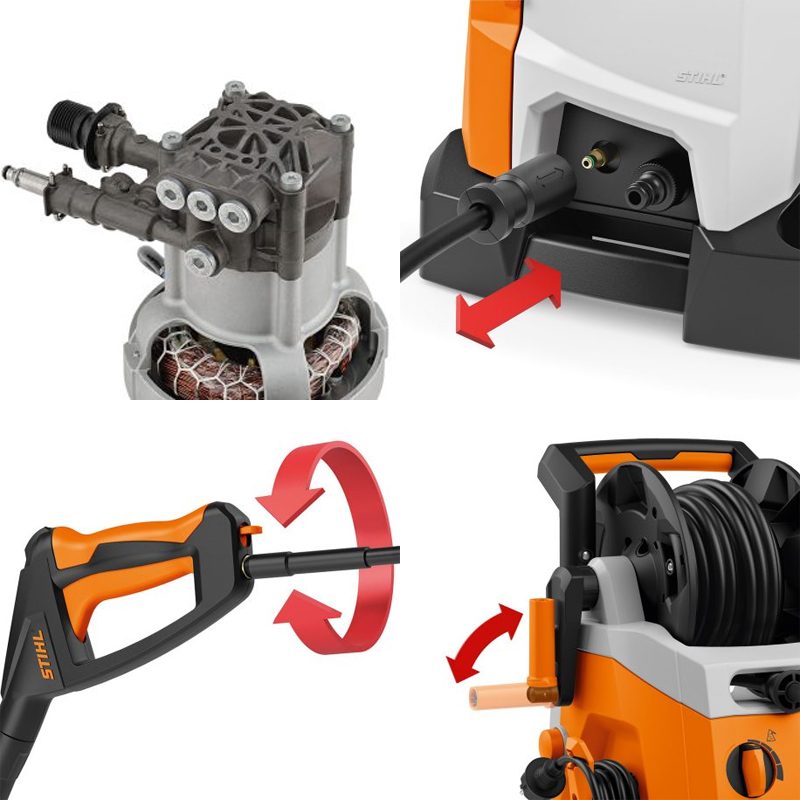 Aparat de spalat cu presiune 150 bar, 430 l/h, STIHL RE110 PLUS