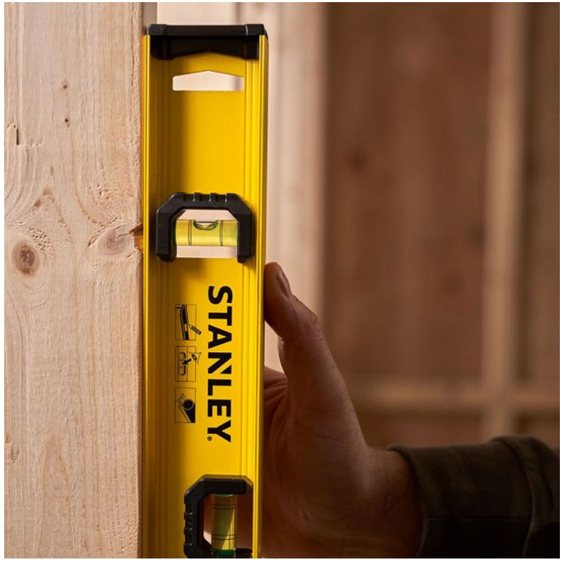 Nivela I-BEAM Level STANLEY®, 2 fiole, 30 cm