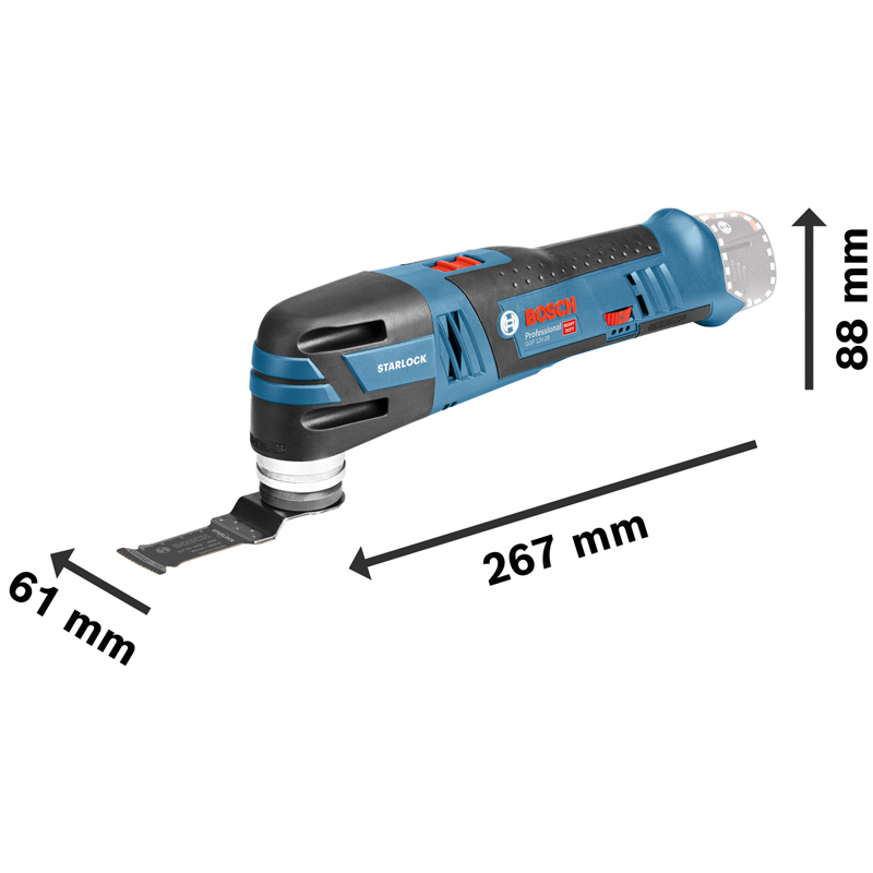 Multicutter profesional 18V in cutie carton, SOLO, tip GOP 12V-28