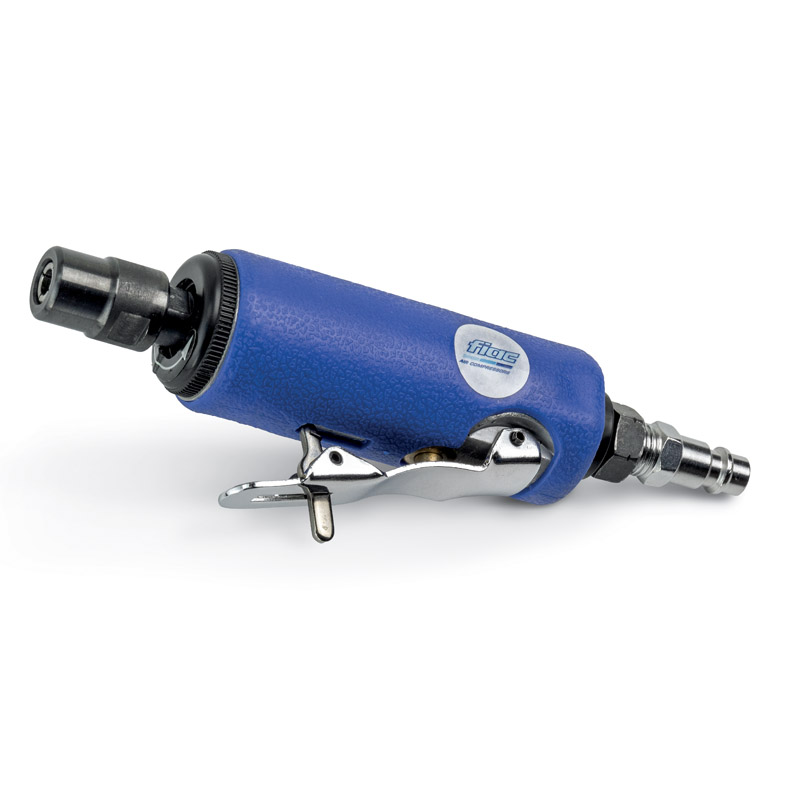 Polizor pneumatic drept (biax) FIAC, pentru taiere, 25000 rot/min, cu set accesorii 3-6 mm