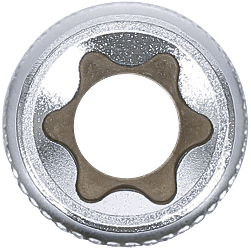 Cheie tubulara stelata-negativ lunga E20, 1/2