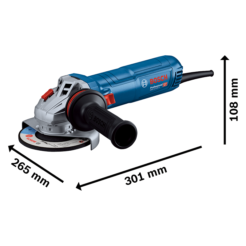 Polizor unghiular 125 mm, 1.200 W tip GWS 12-125 S